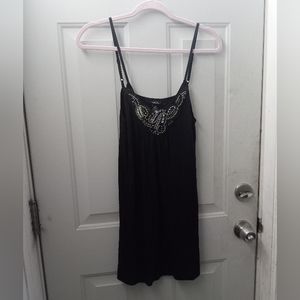 Black sequins cami (medium)